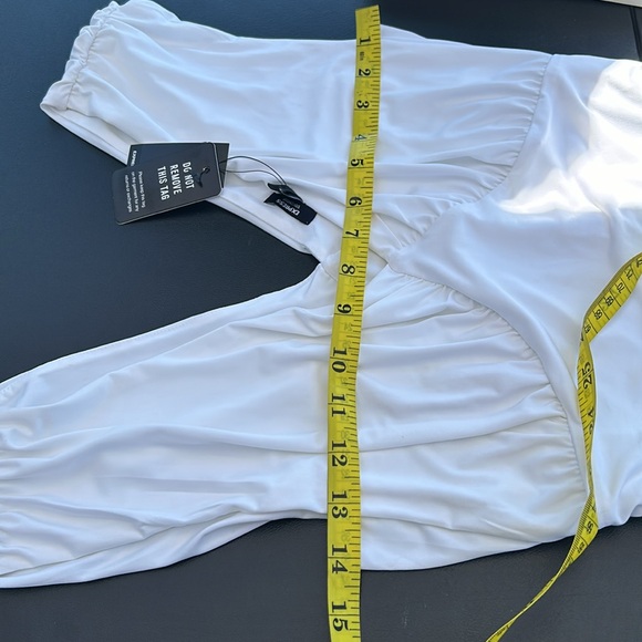 Express White bathing suit high legs - Picture 12 of 17